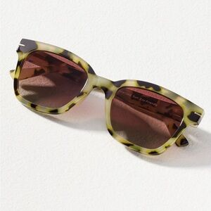 Peepers Square Sunglasses – Yellow Tortoise – NWT – Sold Out – UV Protection